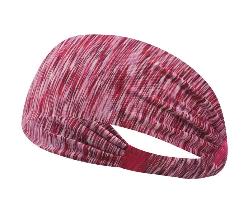Multi-coloured Sporty Elastic Bandanna Hair Band - Image 10