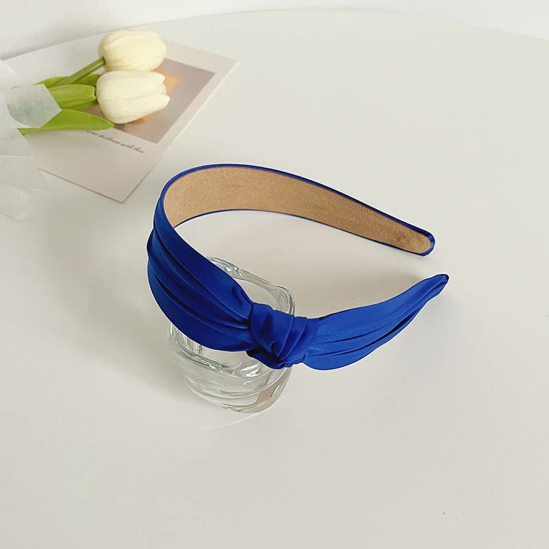 Premium Silky Chiffon Side Knotted Headband - Image 5