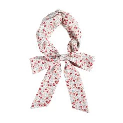 Country Flowers Print Twist Front Head Scarf