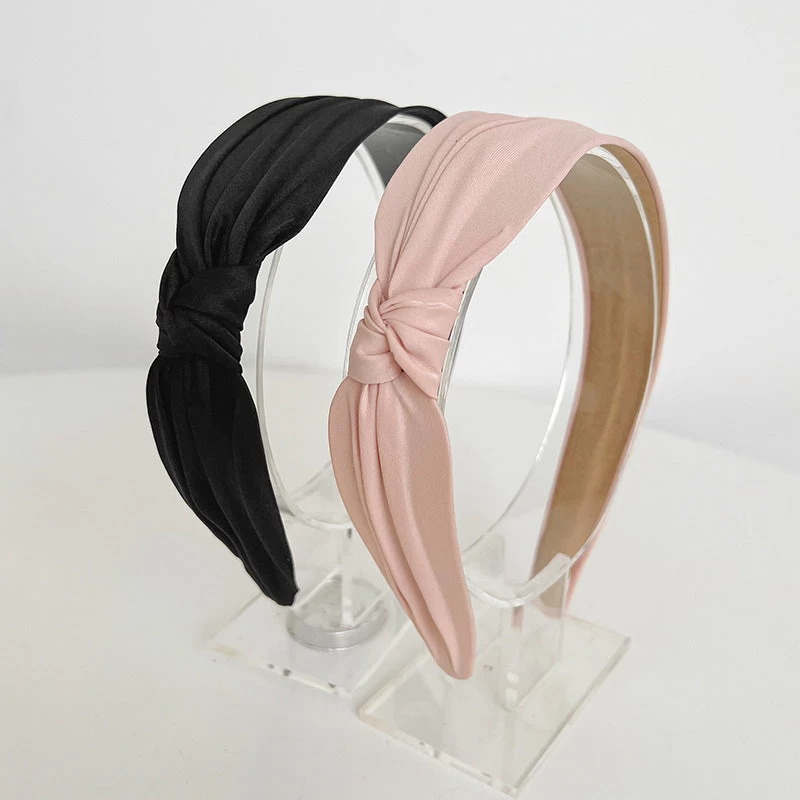 Premium Silky Chiffon Side Knotted Headband - Image 3