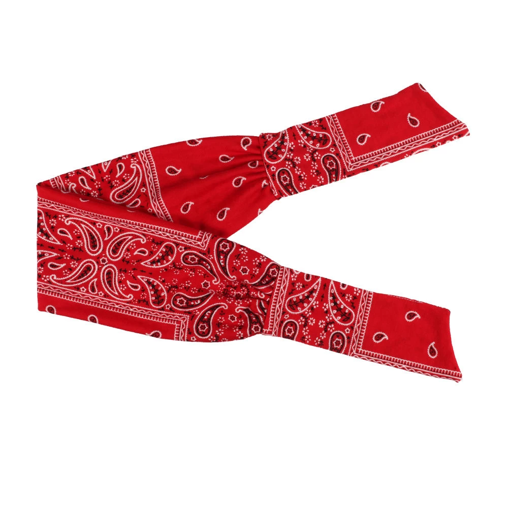Printed Cotton Bandanna Head Scarf - Image 13