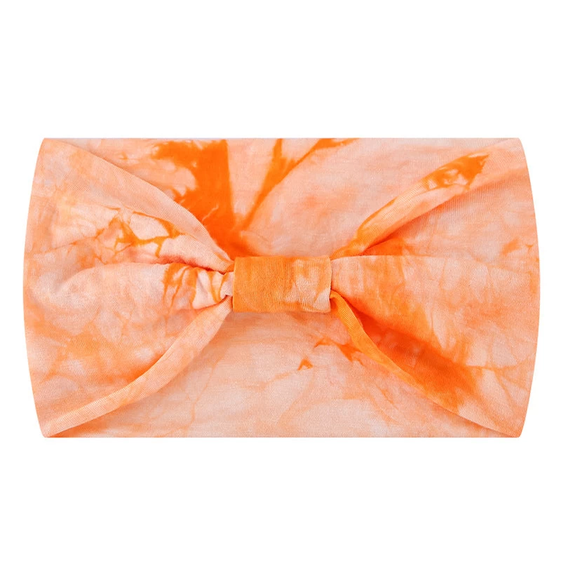 Super Soft Tie Dye Print Knotted Bandanna Headband - Image 11