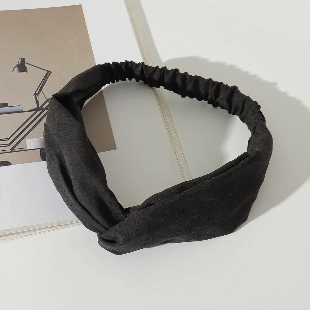Smooth Suede Elastic Headband - Image 8