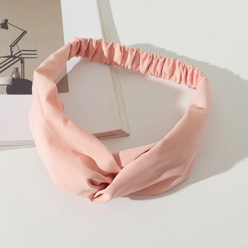 Smooth Suede Elastic Headband - Image 3