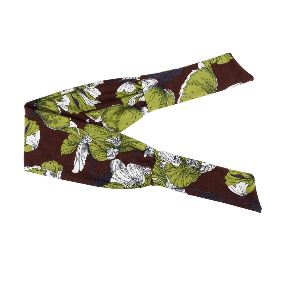 Printed Cotton Bandanna Head Scarf - Image 9