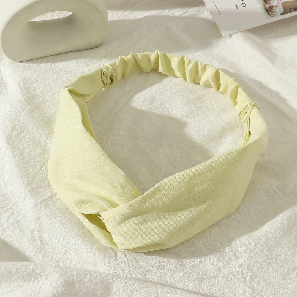 Smooth Suede Elastic Headband - Image 5