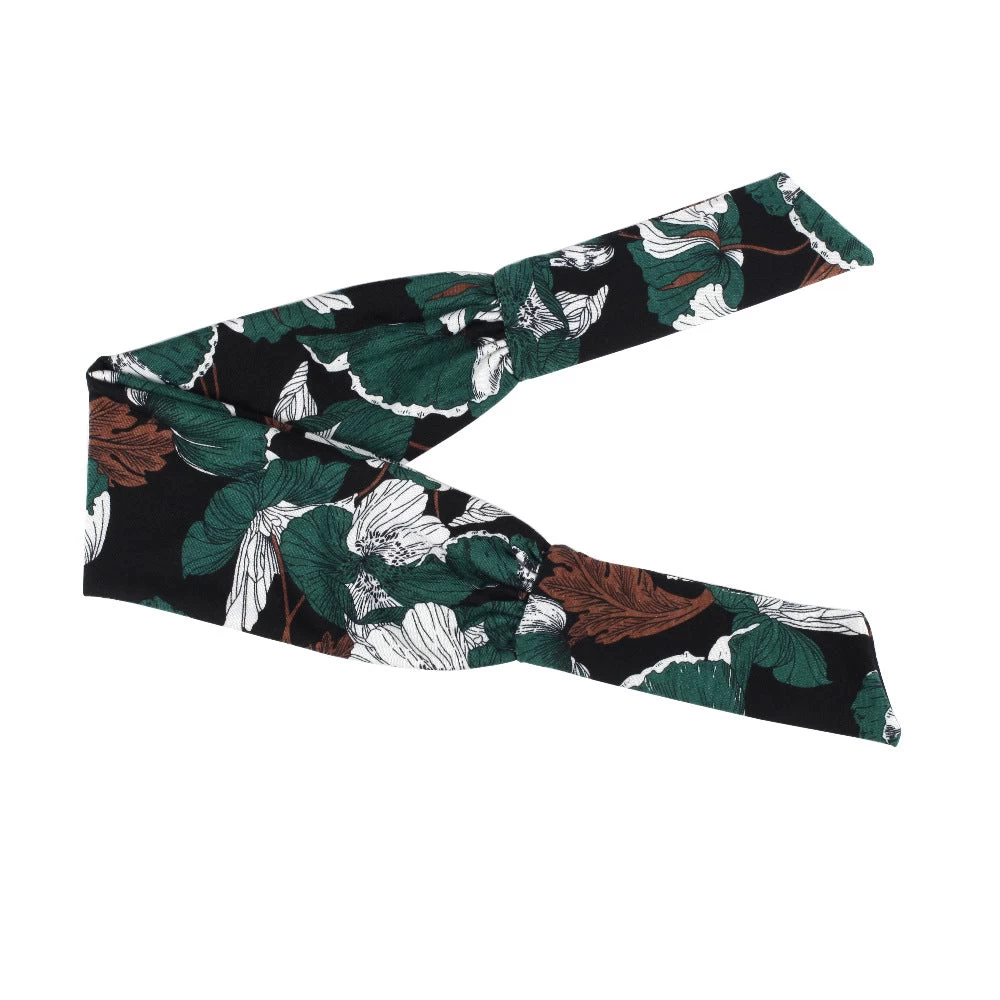 Printed Cotton Bandanna Head Scarf - Image 10