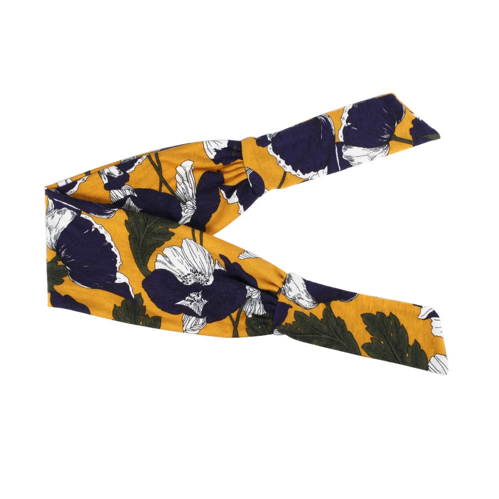 Printed Cotton Bandanna Head Scarf - Image 11
