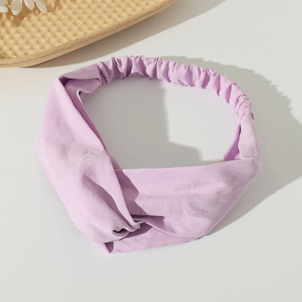 Smooth Suede Elastic Headband - Image 7