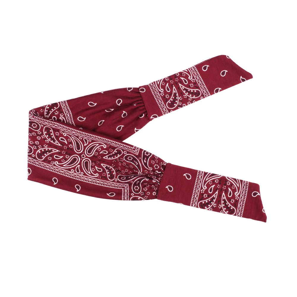 Printed Cotton Bandanna Head Scarf - Image 12