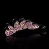 Multi-coloured Rhinestones Acrylic Banana Hair Clip