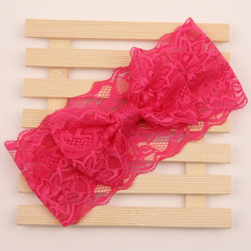 Soft Lace Bow Headband - Image 4