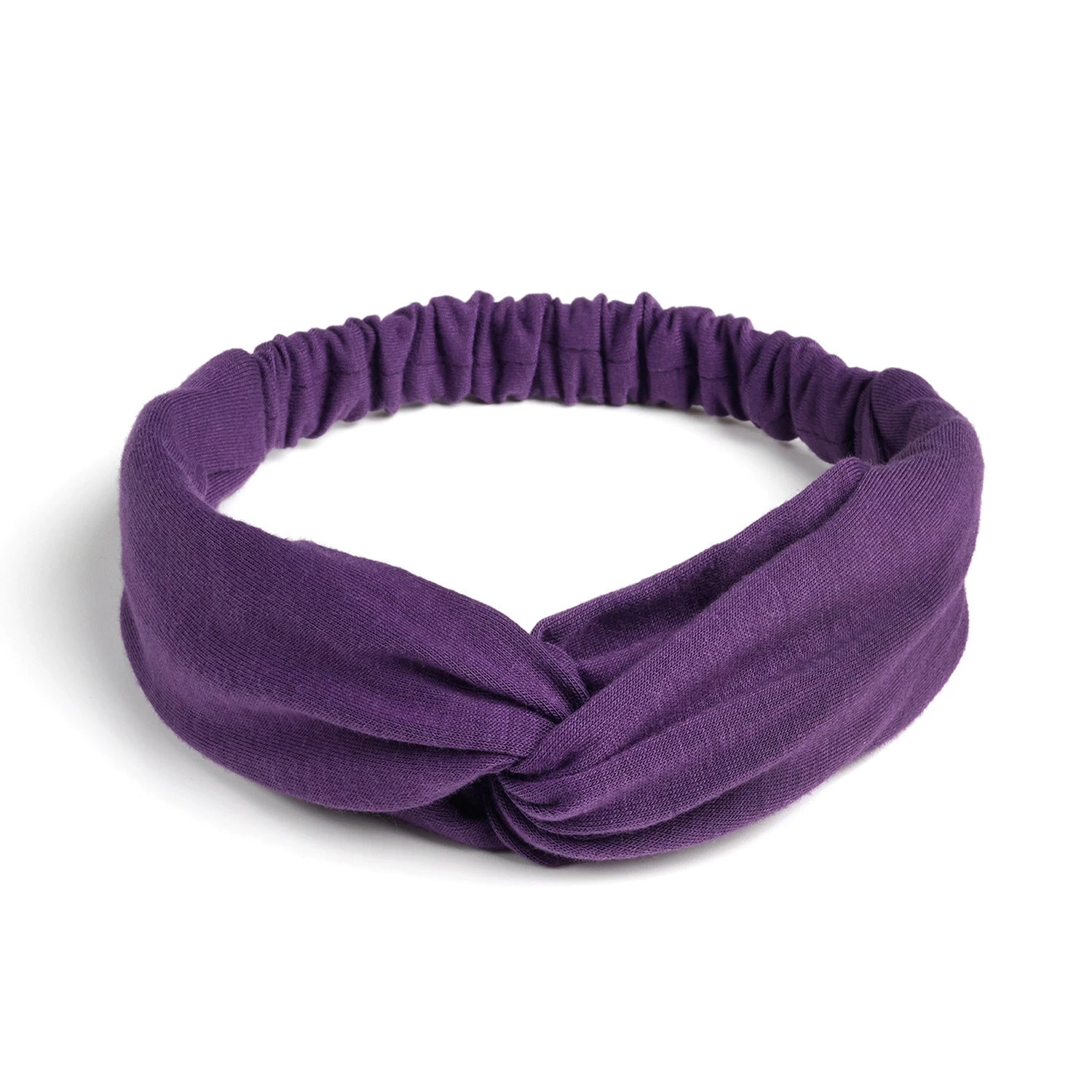 Twist Front Cotton Elastic Headband - Image 7