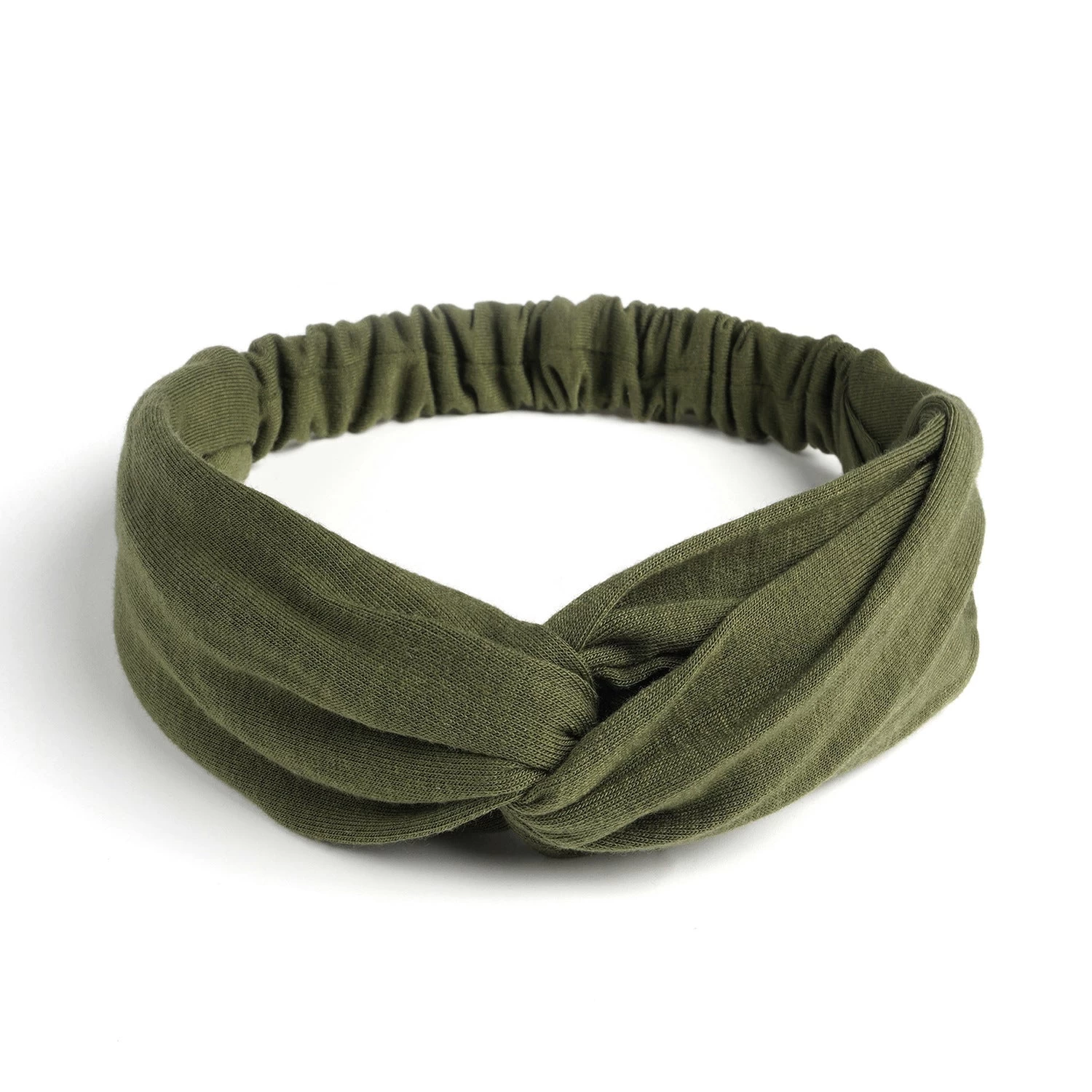 Twist Front Cotton Elastic Headband - Image 3