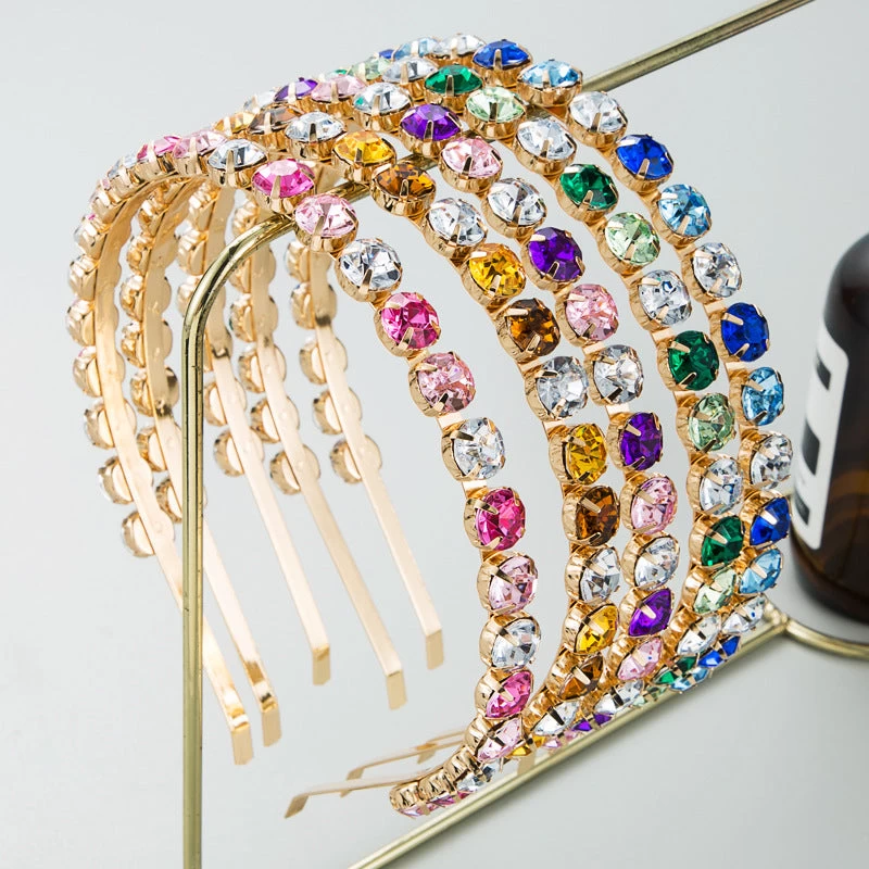 Sparkling Rhinestones Alloy Headband