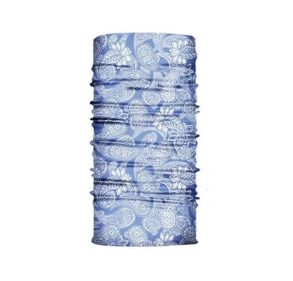 Multi-purpose Seamless Head Wrap In Paisley Print - Image 11