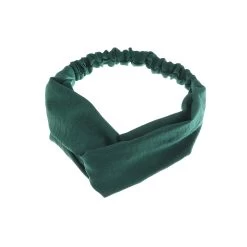 Solid Pearl Chiffon Elastic Headband