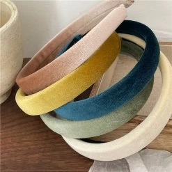 2cm Wide Smooth Velvet Headband