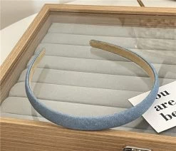 Denim Blue Thin Headband