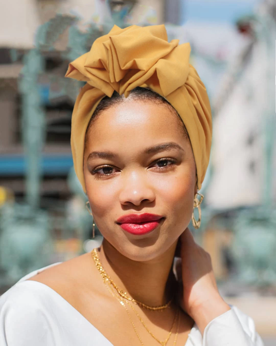 Folds Front Elastic Hair Cap - Image 6