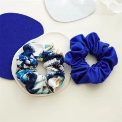 2-pack Small Scrunchies In Royal Blue
