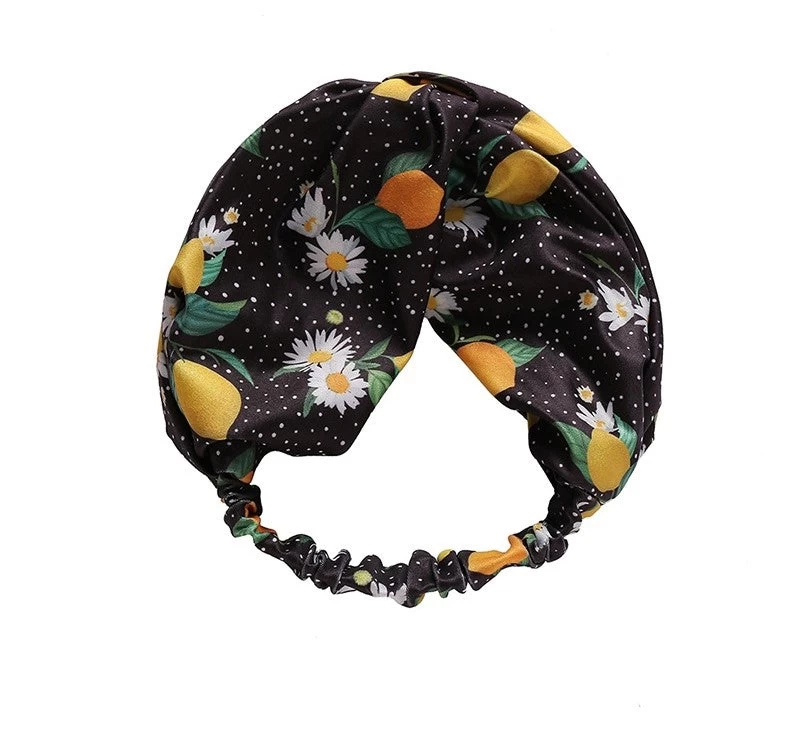 Fruits Printed Thick Elastic Headband - Image 2