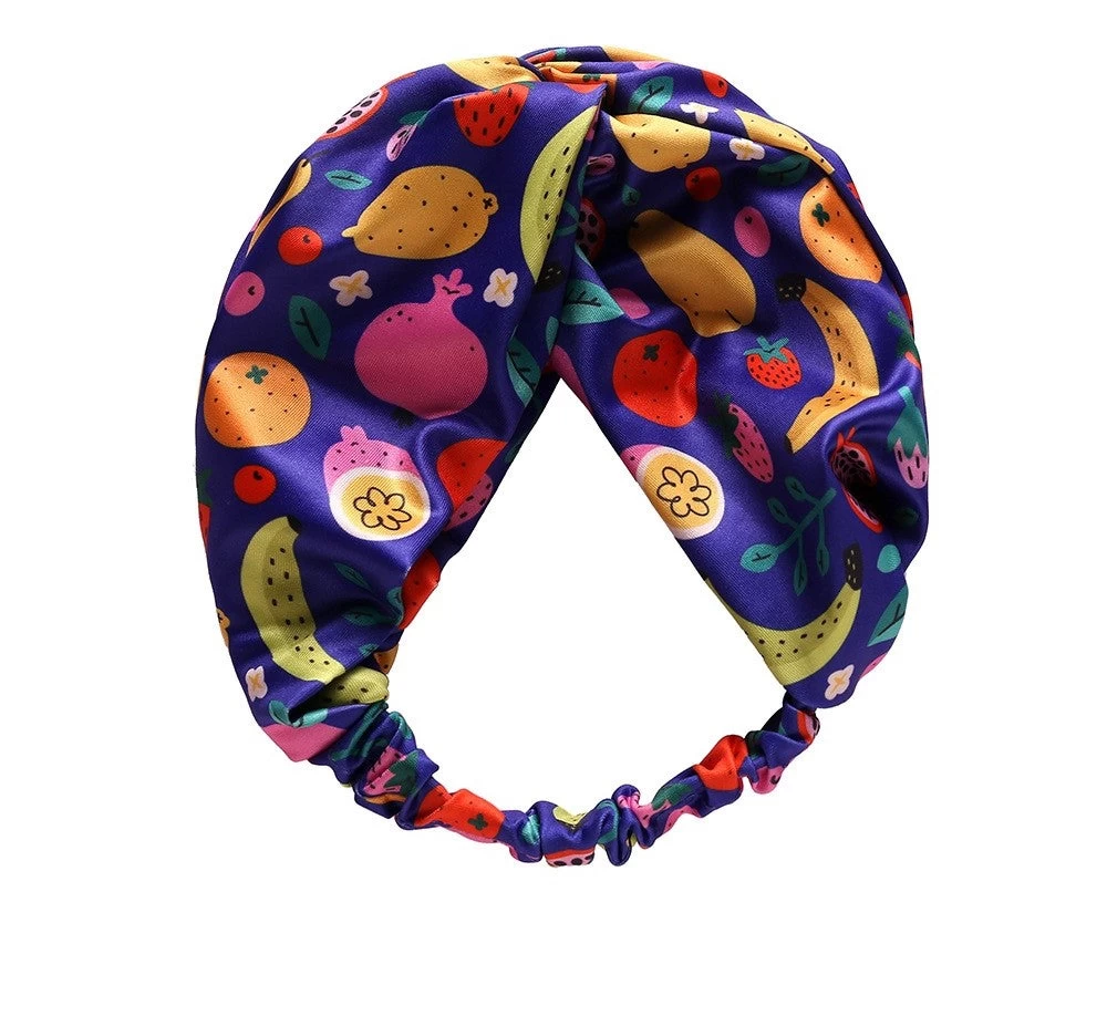 Fruits Printed Thick Elastic Headband - Image 5