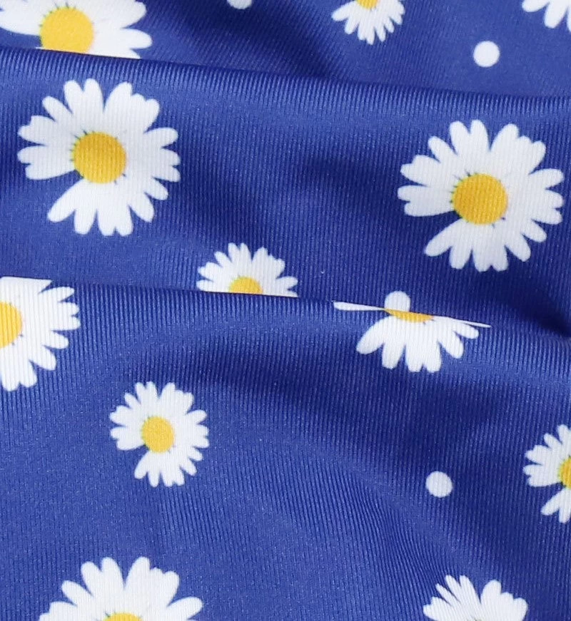 Daisy Flowers Printed Sporty Hair Band - Image 9