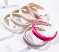 Silky Satin Padded Alice Headband