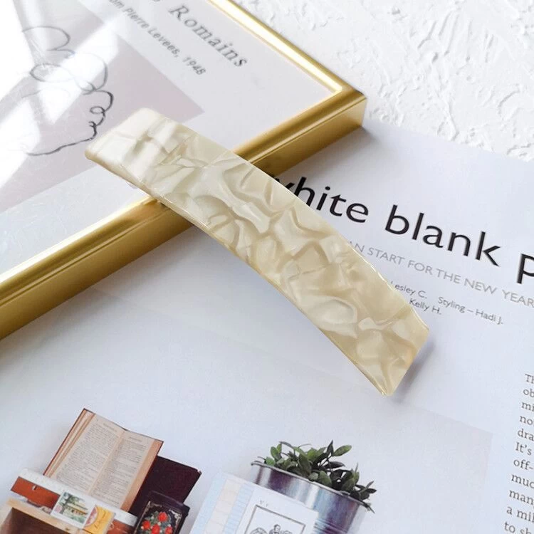 Large Resin Hair Barrette - Image 4