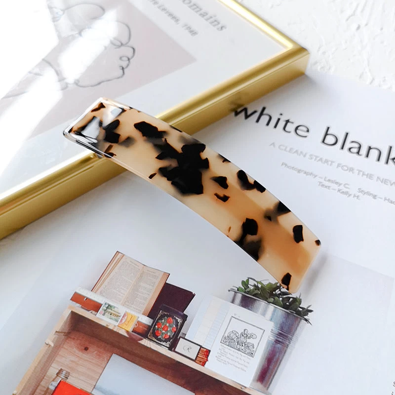 Large Resin Hair Barrette - Image 5