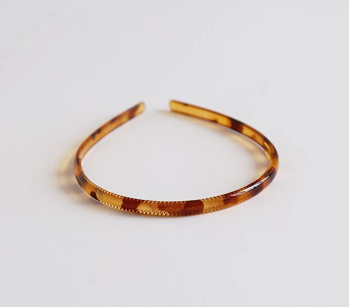 Dark Amber Coloured Acrylic Headband