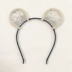 Sparkling Lace Ears Headband