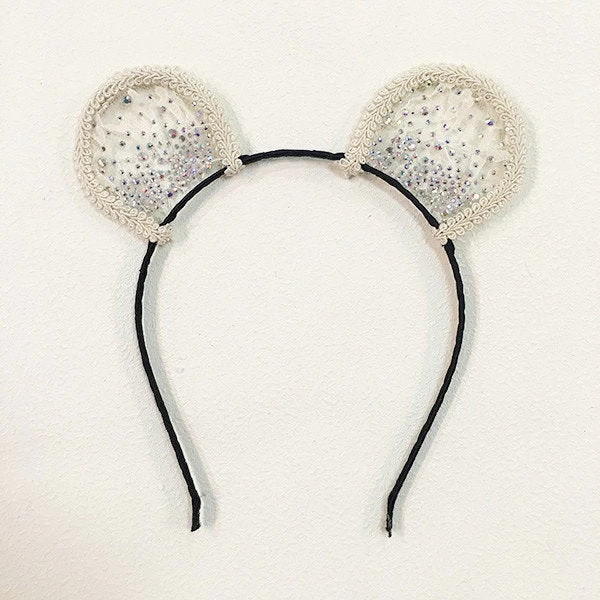 Sparkling Lace Ears Headband