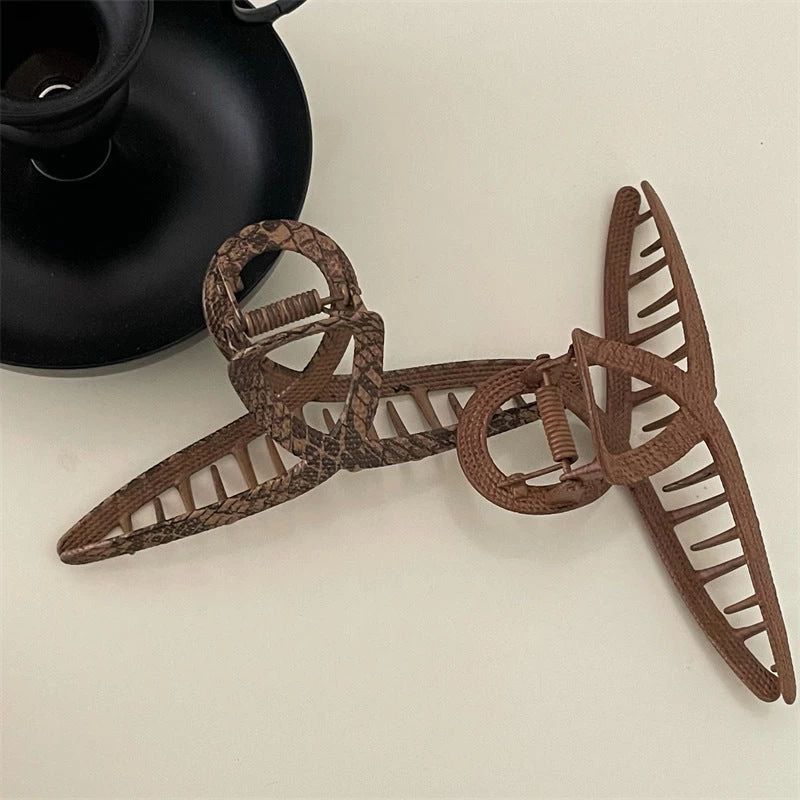 Printed Metal Hair Claw - Image 2