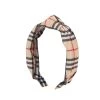 Plaids Patterned Knotted Headband