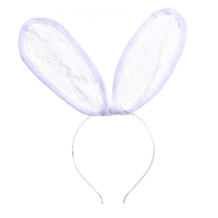 Lace Bunny-ear Headband - Image 3