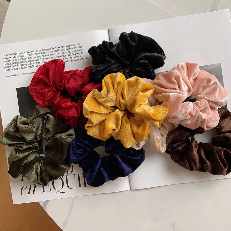 Velvet Scrunchies
