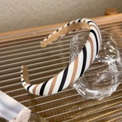 2cm Wide Stripes Patterned Headband