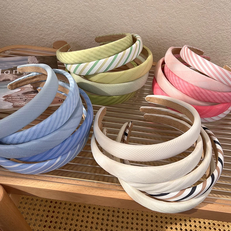 2cm Wide Stripes Patterned Headband - Image 6