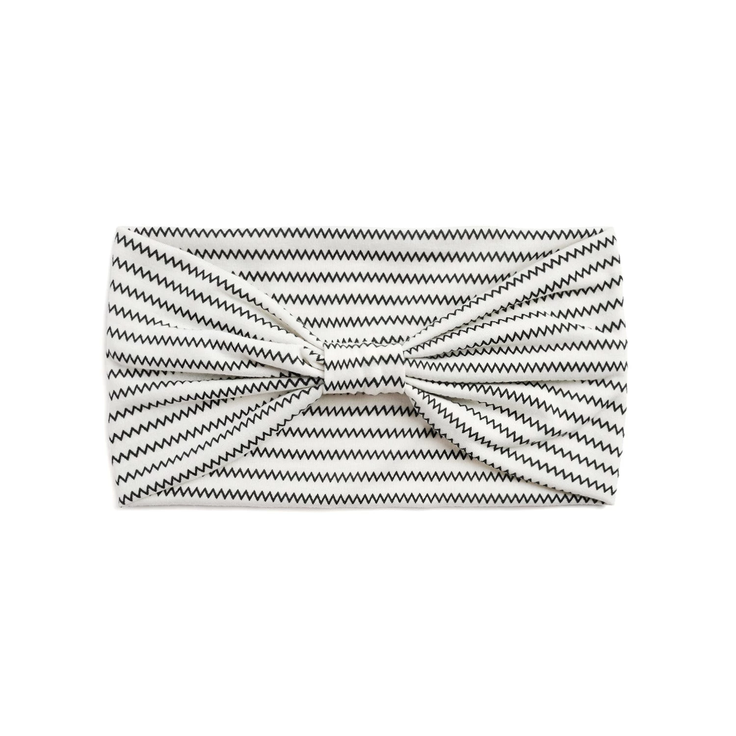 Wavy Strips Print 2-way Bandanna Hair Band - Image 7