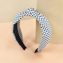 Small Polka Dots Knotted Headband