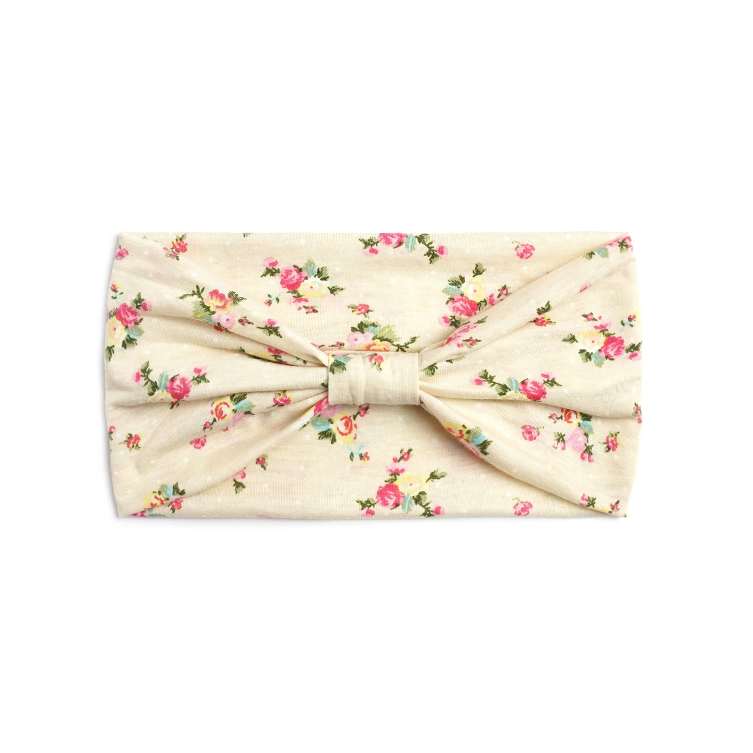 Small Flowers Printed 2-way Knotted Bandanna Hair Band - Image 2