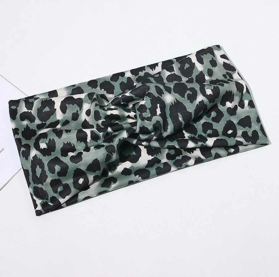 2-way Stretch Headband In Leopard Prints - Image 6