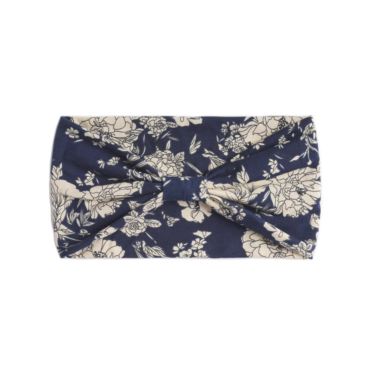 Peony Printed 2-way Knotted Bandanna Hair Band - Image 3