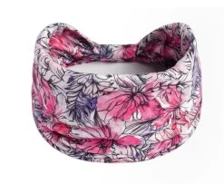 Tie Dye Floral Printed 2-way Knotted Bandanna Hair Band