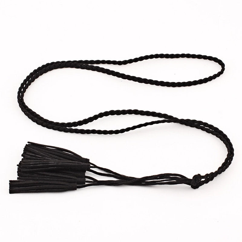 3-layer Tassels Belt Tie - Image 3