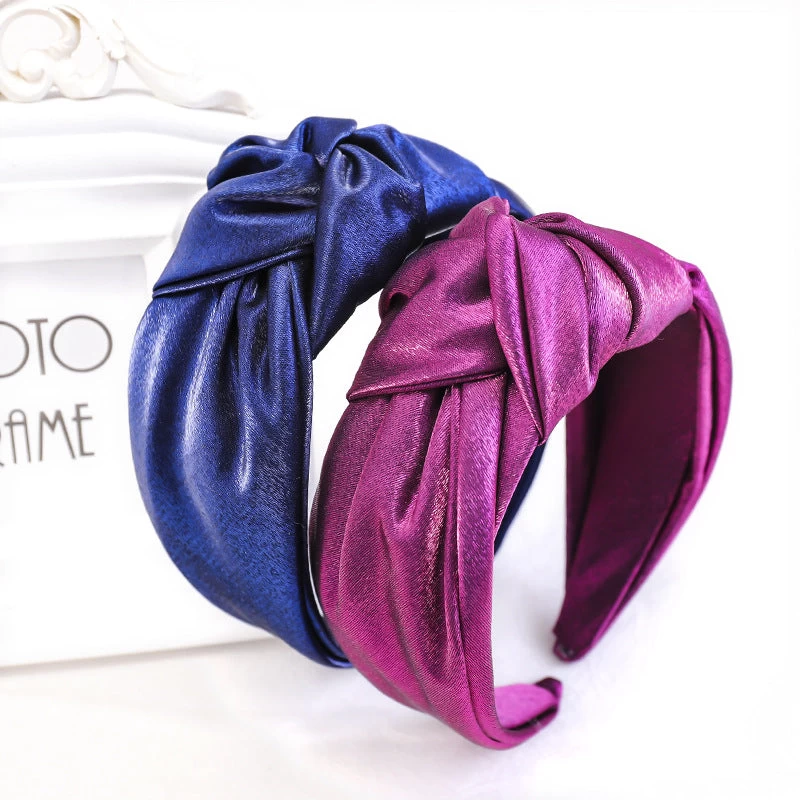 Glossy Large Knotted Headband - Image 2