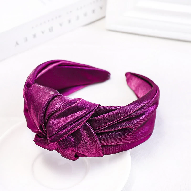 Glossy Large Knotted Headband - Image 6