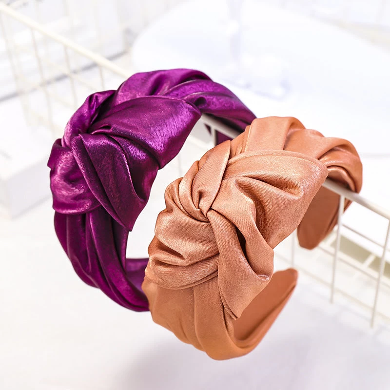 Glossy Large Knotted Headband - Image 3